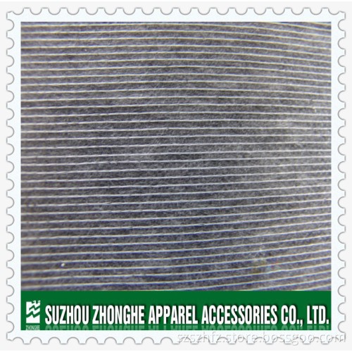 Fusible thermal bond nonwoven interlining fabric for garment